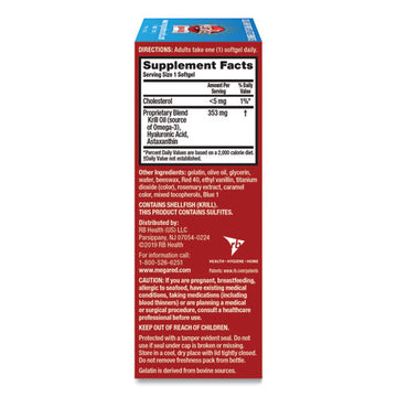 MegaRed® Joint Care Softgels, 30 Count freeshipping - TVN Wholesale